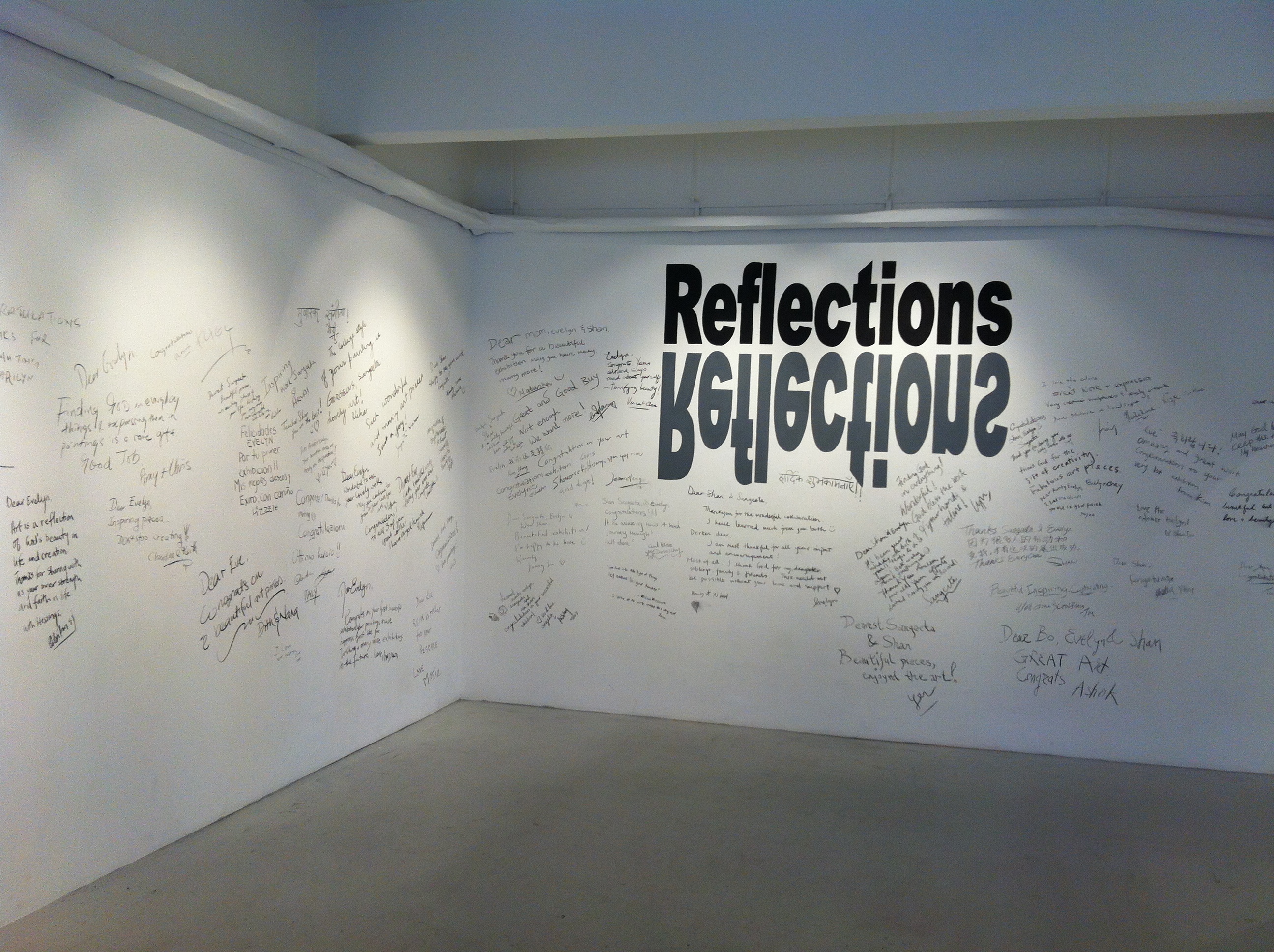 Reflections, Artspace@222, Singapore, 2014. - Sangeeta Charan