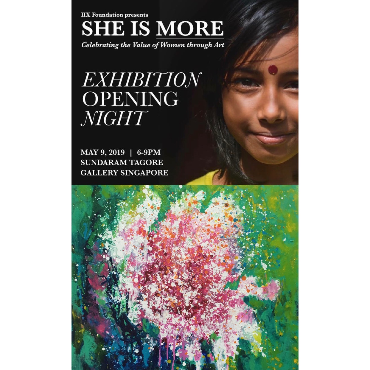 Charity Art Auction, She Is More, Singapore, 2019. - Sangeeta Charan