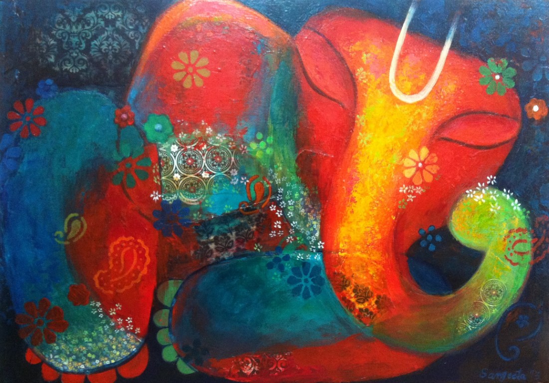 Vinayaka - 2014-16: Paintings/Landscapes: 